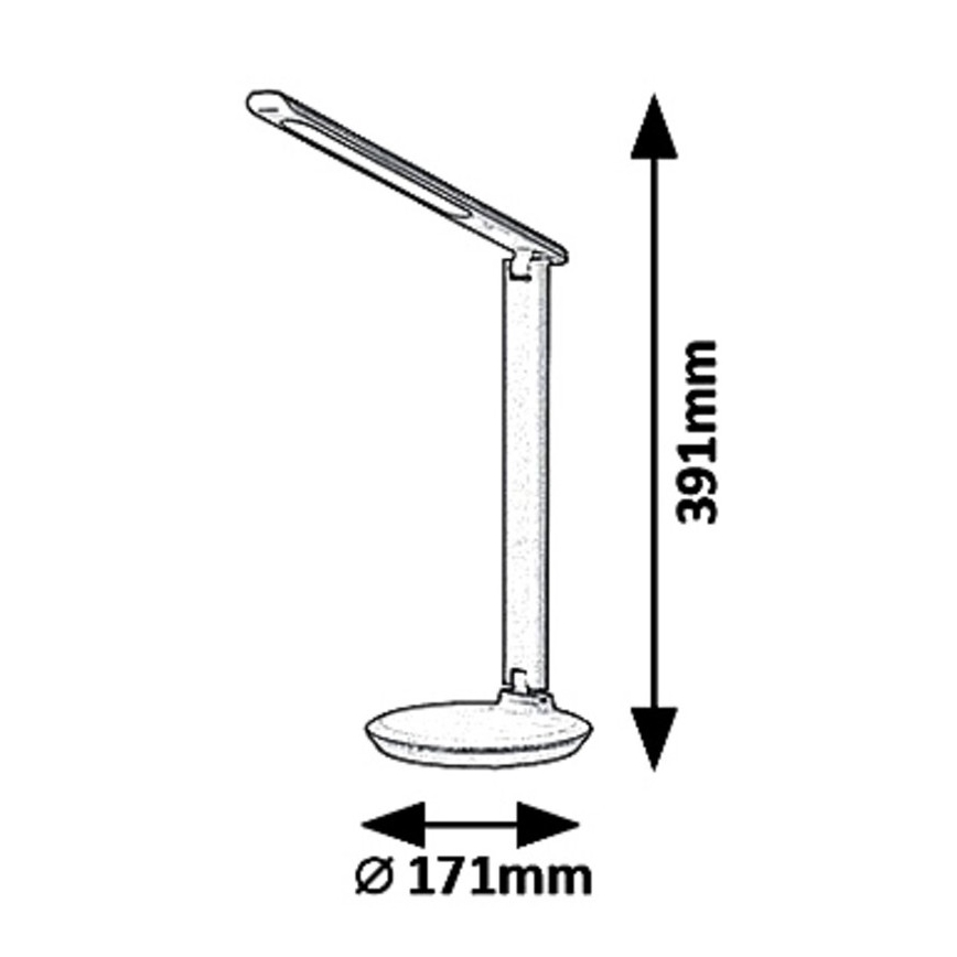 Rabalux 6980 - LED Prigušiva stolna lampa OSIAS LED/9W/230V