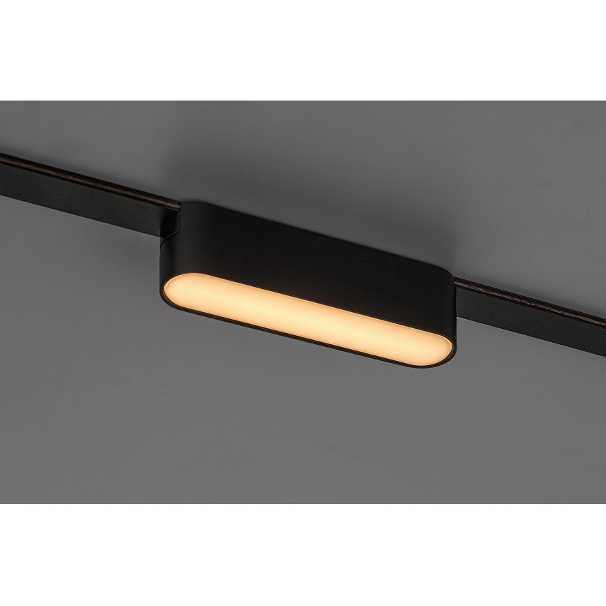 Rabalux - LED Stropna svjetiljka za 1-fazni tračni sustav LED/6W/230V 3000K 11,5 cm crna