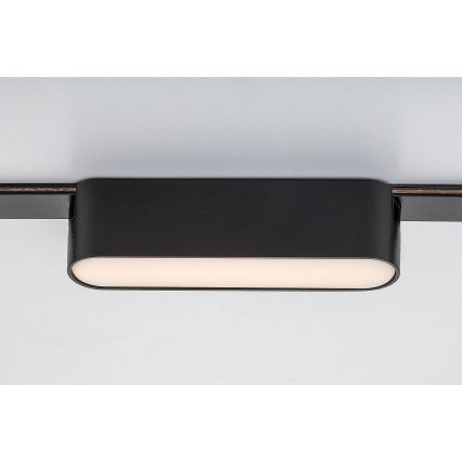 Rabalux - LED Stropna svjetiljka za 1-fazni tračni sustav LED/6W/230V 3000K 11,5 cm crna