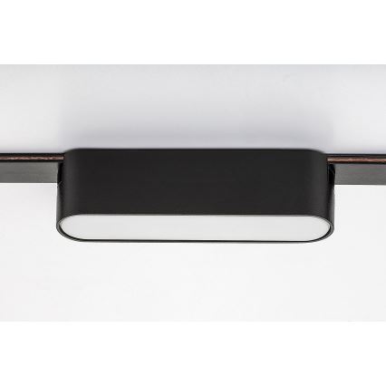 Rabalux - LED Stropna svjetiljka za 1-fazni tračni sustav LED/6W/230V 3000K 11,5 cm crna