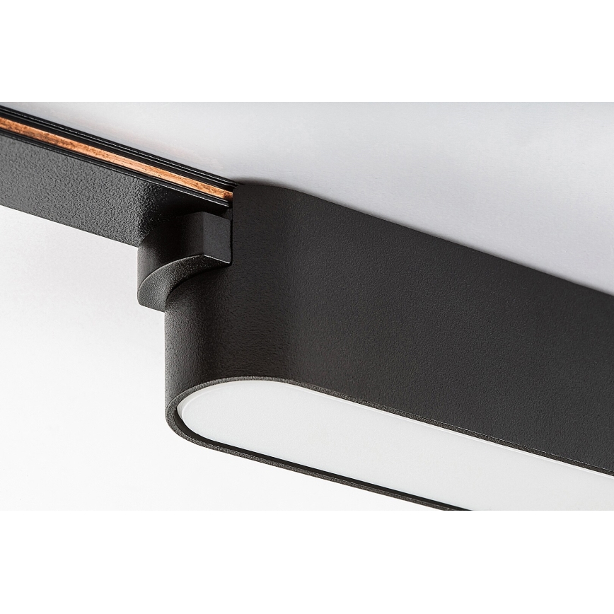 Rabalux - LED Stropna svjetiljka za 1-fazni tračni sustav LED/6W/230V 3000K 11,5 cm crna