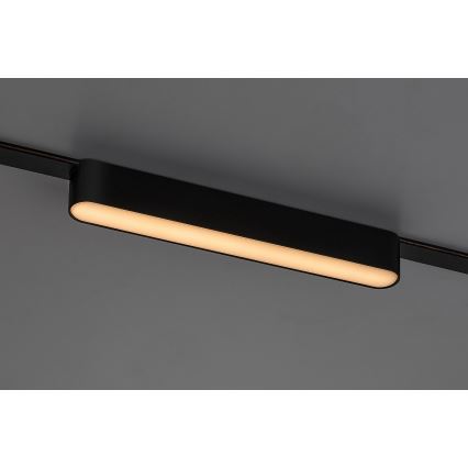 Rabalux - LED Stropna svjetiljka za 1-fazni tračni sustav LED/12W/230V 3000K 22 cm crna