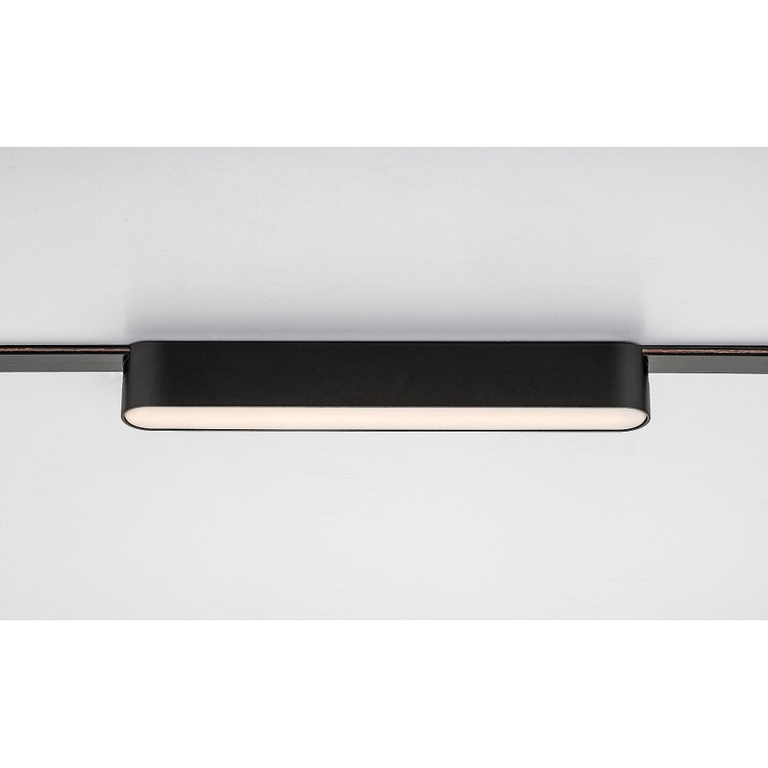 Rabalux - LED Stropna svjetiljka za 1-fazni tračni sustav LED/12W/230V 3000K 22 cm crna