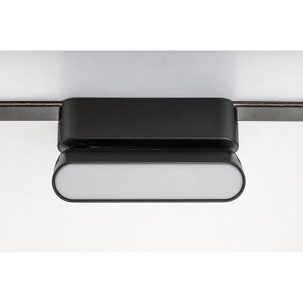 Rabalux - LED Stropna svjetiljka za 1-fazni tračni sustav LED/6W/230V 3000K 11,5 cm crna