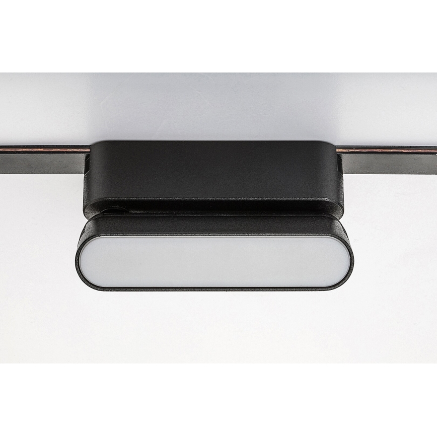 Rabalux - LED Stropna svjetiljka za 1-fazni tračni sustav LED/6W/230V 3000K 11,5 cm crna