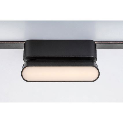 Rabalux - LED Stropna svjetiljka za 1-fazni tračni sustav LED/6W/230V 3000K 11,5 cm crna
