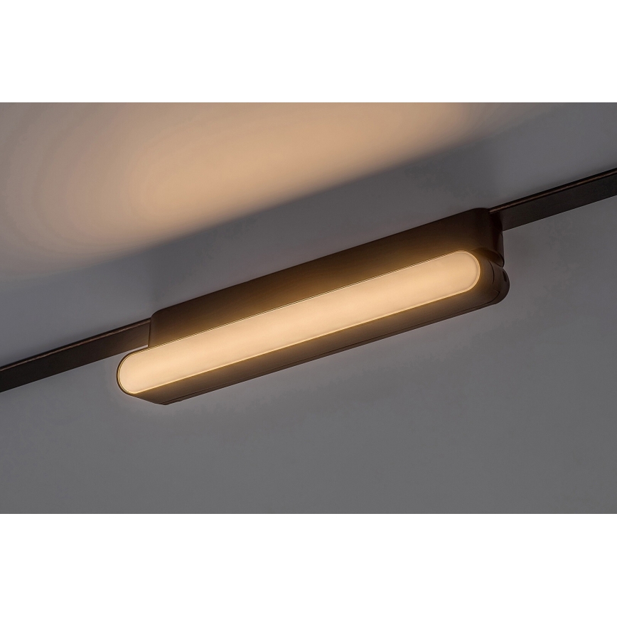 Rabalux - LED Stropna svjetiljka za 1-fazni tračni sustav LED/12W/230V 3000K 22 cm crna