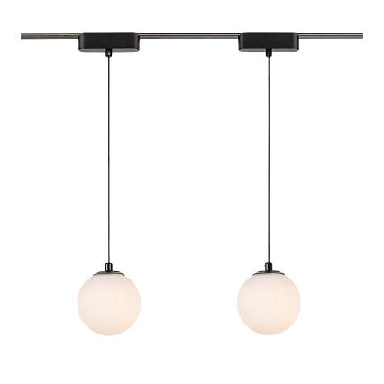 Rabalux - LED Luster na sajli za 1-fazni tračni sustav LED/5W/230V 3000K crna