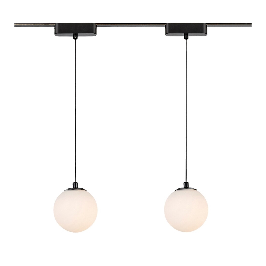 Rabalux - LED Luster na sajli za 1-fazni tračni sustav LED/5W/230V 3000K crna