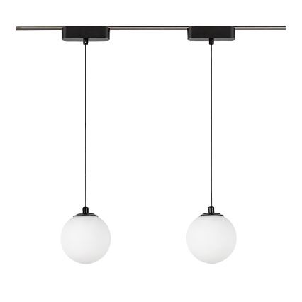 Rabalux - LED Luster na sajli za 1-fazni tračni sustav LED/5W/230V 3000K crna