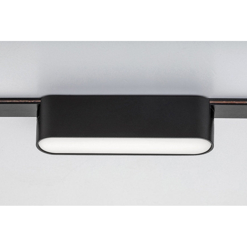 Rabalux - LED Stropna svjetiljka za 1-fazni tračni sustav LED/6W/230V 3000K 11,5 cm crna