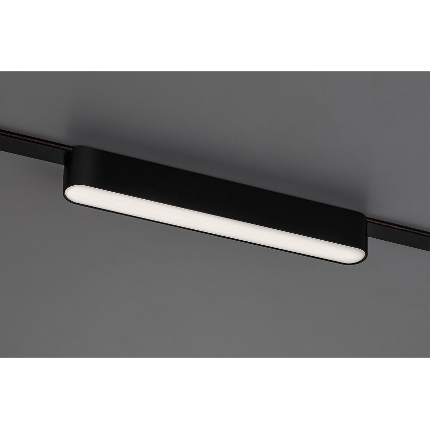 Rabalux - LED Stropna svjetiljka za 1-fazni tračni sustav LED/12W/230V 4000K 22 cm crna