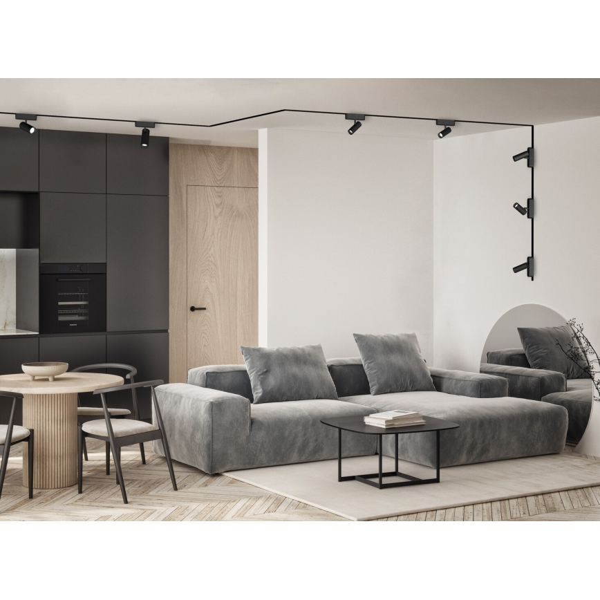 Rabalux - LED Reflektorska svjetiljka za 1-fazni tračni sustav LED/10W/230V 4000K crna