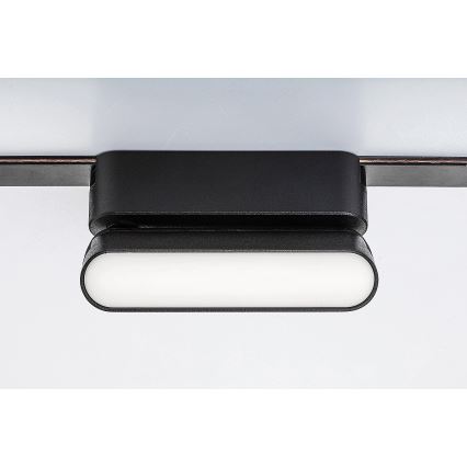 Rabalux - LED Stropna svjetiljka za 1-fazni tračni sustav LED/6W/230V 4000K 11,5 cm crna