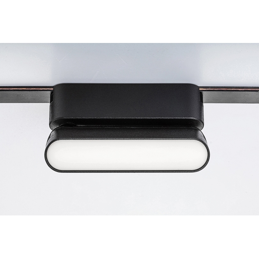 Rabalux - LED Stropna svjetiljka za 1-fazni tračni sustav LED/6W/230V 4000K 11,5 cm crna