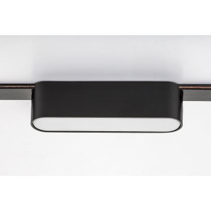 Rabalux - LED Prigušiva stropna svjetiljka za 1-fazni tračni sustav LED/6W/24V 2700-5500K Wi-Fi Tuya 11,5 cm crna
