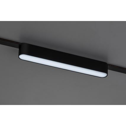 Rabalux - LED Prigušiva stropna svjetiljka za 1-fazni tračni sustav LED/12W/24V 2700-5500K Wi-Fi Tuya 22 cm crna