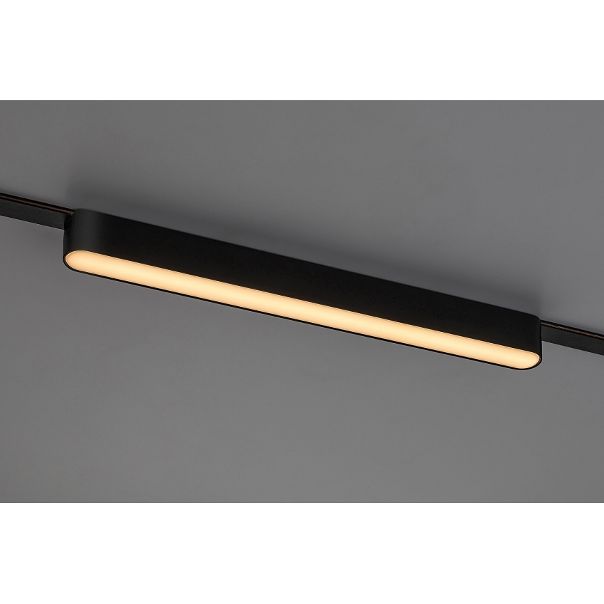 Rabalux - LED Prigušiva stropna svjetiljka za 1-fazni tračni sustav LED/16W/24V 2700-5500K Wi-Fi Tuya 33 cm crna