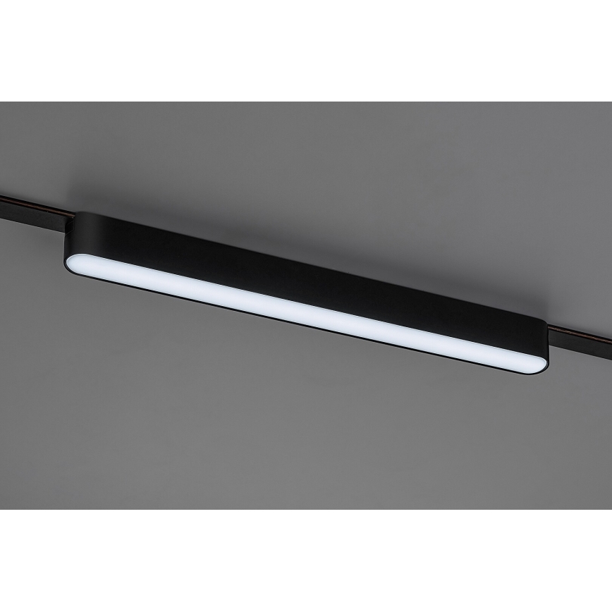 Rabalux - LED Prigušiva stropna svjetiljka za 1-fazni tračni sustav LED/16W/24V 2700-5500K Wi-Fi Tuya 33 cm crna