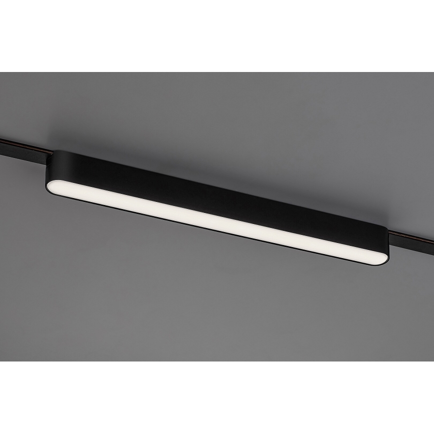 Rabalux - LED Prigušiva stropna svjetiljka za 1-fazni tračni sustav LED/16W/24V 2700-5500K Wi-Fi Tuya 33 cm crna