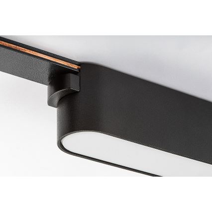 Rabalux - LED Prigušiva stropna svjetiljka za 1-fazni tračni sustav LED/16W/24V 2700-5500K Wi-Fi Tuya 33 cm crna