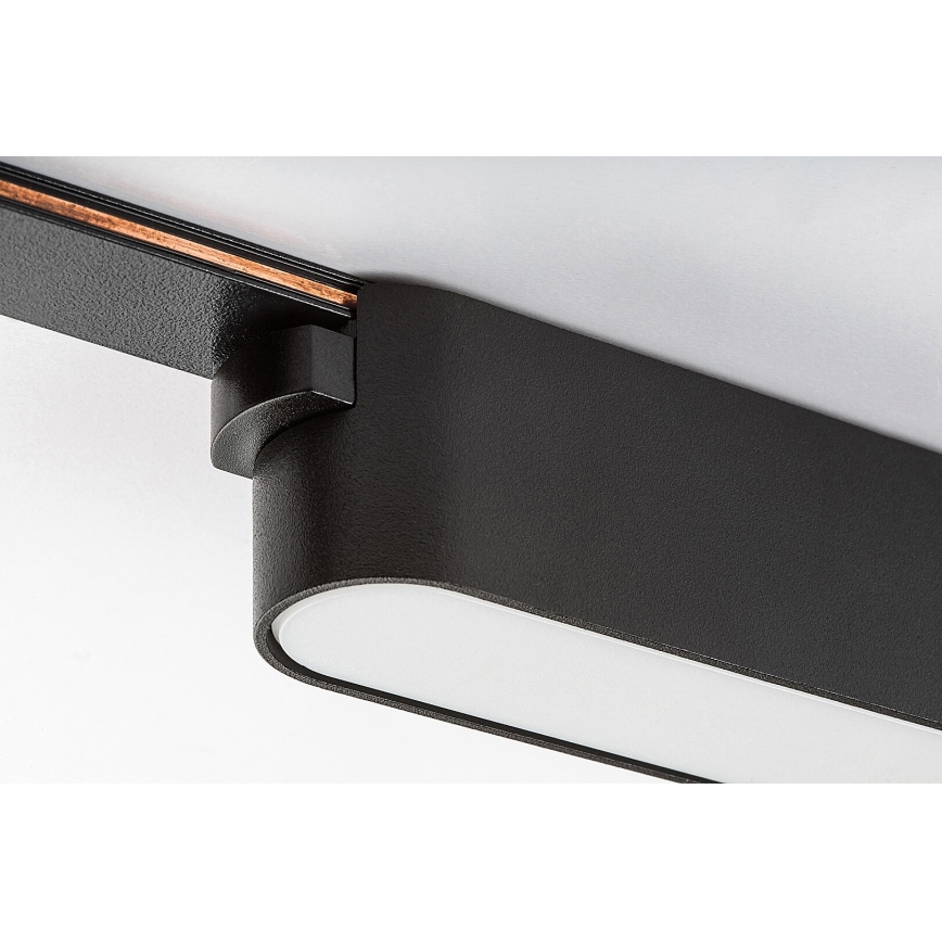 Rabalux - LED Prigušiva stropna svjetiljka za 1-fazni tračni sustav LED/16W/24V 2700-5500K Wi-Fi Tuya 33 cm crna