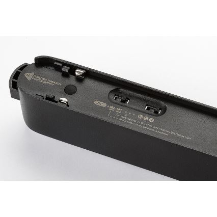 Rabalux - LED Prigušiva stropna svjetiljka za 1-fazni tračni sustav LED/16W/24V 2700-5500K Wi-Fi Tuya 33 cm crna