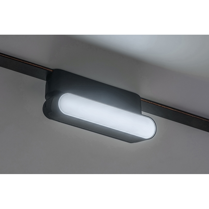 Rabalux - LED Prigušiva stropna svjetiljka za 1-fazni tračni sustav LED/4W/24V 2700-5500K Wi-Fi Tuya 11,5 cm crna
