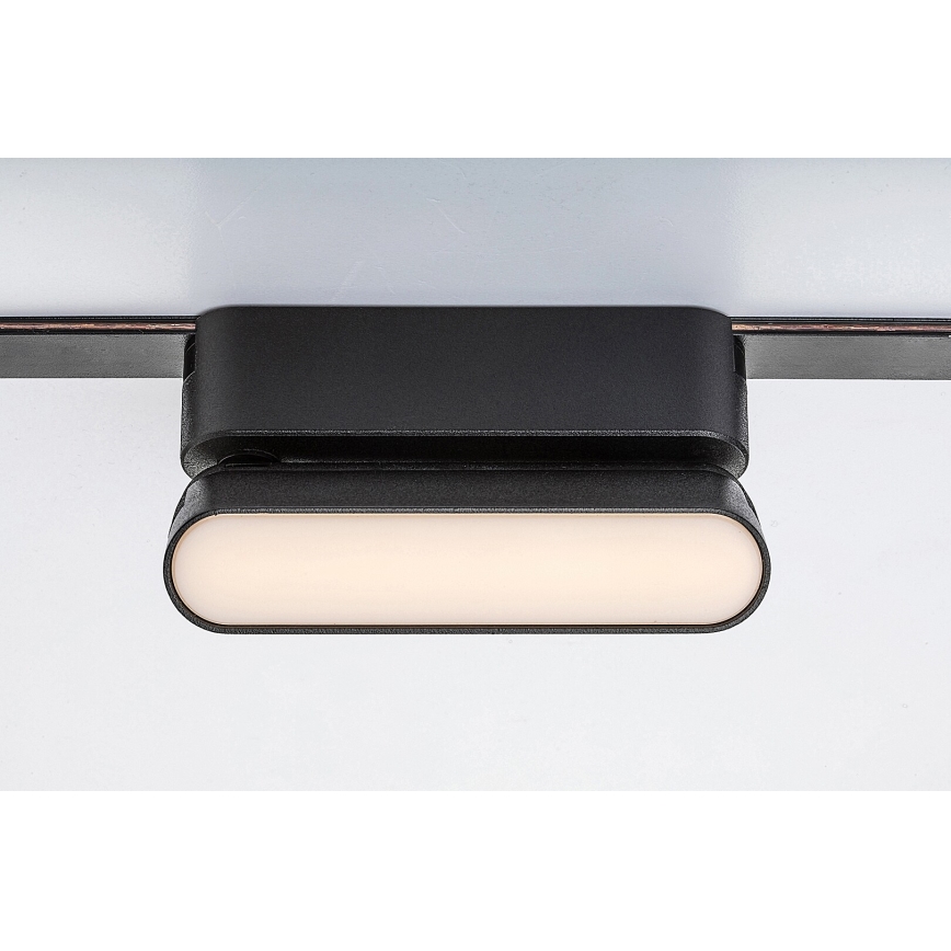 Rabalux - LED Prigušiva stropna svjetiljka za 1-fazni tračni sustav LED/4W/24V 2700-5500K Wi-Fi Tuya 11,5 cm crna