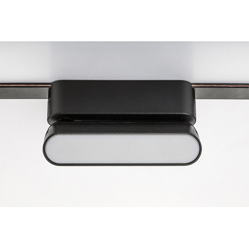Rabalux - LED Prigušiva stropna svjetiljka za 1-fazni tračni sustav LED/4W/24V 2700-5500K Wi-Fi Tuya 11,5 cm crna