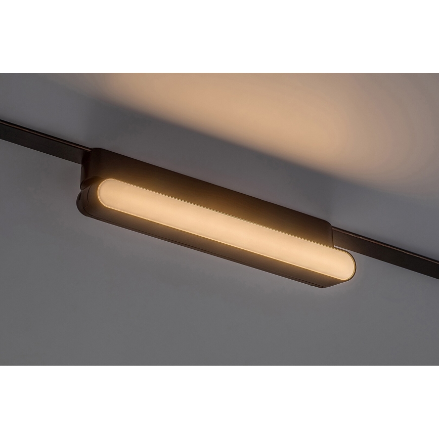 Rabalux - LED Prigušiva stropna svjetiljka za 1-fazni tračni sustav LED/7W/24V 2700-5500K Wi-Fi Tuya 22 cm crna
