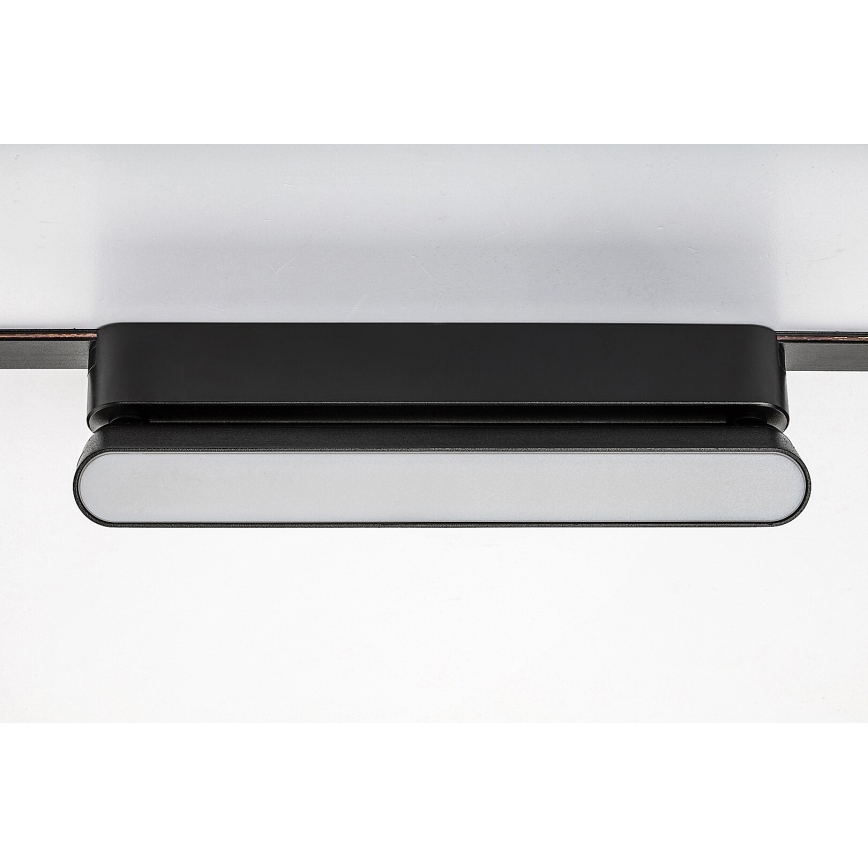Rabalux - LED Prigušiva stropna svjetiljka za 1-fazni tračni sustav LED/7W/24V 2700-5500K Wi-Fi Tuya 22 cm crna