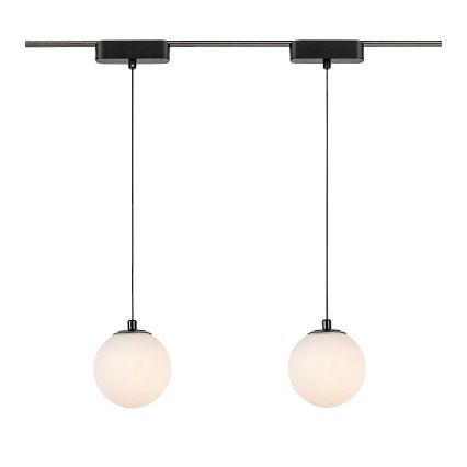 Rabalux - LED Prigušivi luster na sajli za 1-fazni tračni sustav LED/5W/24V 2700-5500K Wi-Fi Tuya crna