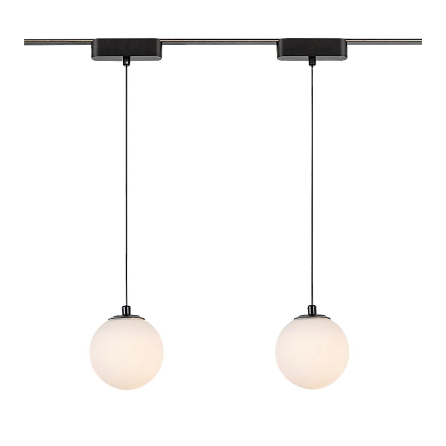 Rabalux - LED Prigušivi luster na sajli za 1-fazni tračni sustav LED/5W/24V 2700-5500K Wi-Fi Tuya crna