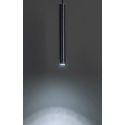 Rabalux - LED Prigušivi luster na sajli za 1-fazni tračni sustav LED/5W/24V 2700-5500K Wi-Fi Tuya crna