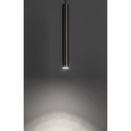 Rabalux - LED Prigušivi luster na sajli za 1-fazni tračni sustav LED/5W/24V 2700-5500K Wi-Fi Tuya crna
