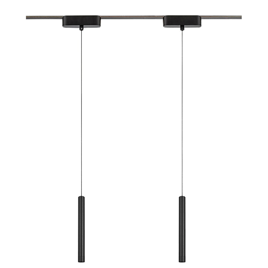 Rabalux - LED Prigušivi luster na sajli za 1-fazni tračni sustav LED/5W/24V 2700-5500K Wi-Fi Tuya crna