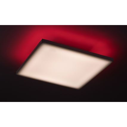 Rabalux - LED RGB Prigušiva stropna svjetiljka LED/18W/230V 3000-6500K 30x30 cm + daljinski upravljač