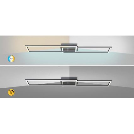 Rabalux - LED prigušivo stropno svjetlo LED/38W/230V 3000-6500K Wi-Fi Tuya + daljinski upravljač 20x102 cm