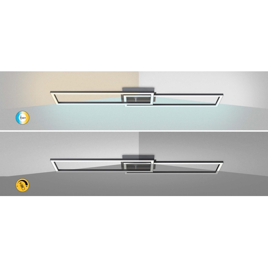 Rabalux - LED prigušivo stropno svjetlo LED/38W/230V 3000-6500K Wi-Fi Tuya + daljinski upravljač 20x102 cm