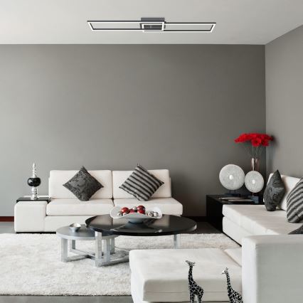 Rabalux - LED stropna svjetiljka s prigušivanjem LED/38W/230V 3000-6500K Wi-Fi Tuya + daljinski upravljač