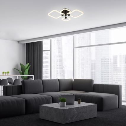 Rabalux - LED stropna svjetiljka s prigušivanjem 47W/230V 3000/4000/6000K + daljinski upravljač 46x54 cm