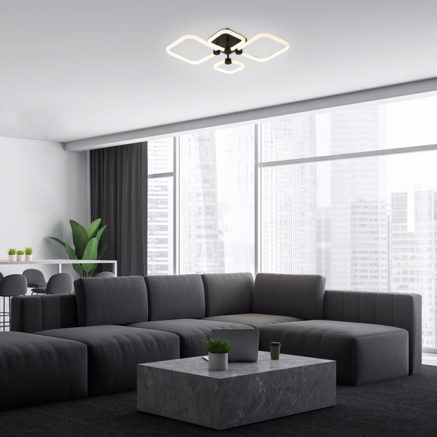 Rabalux - LED stropna svjetiljka s prigušivanjem 47W/230V 3000/4000/6000K + daljinski upravljač 46x54 cm