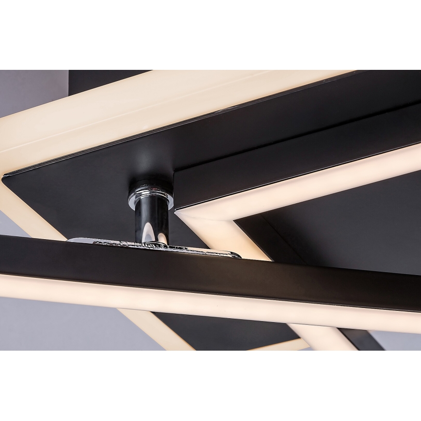 Rabalux - LED Stropna svjetiljka LED/40W/230V 3000K crna 39x50 cm
