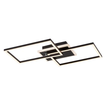Rabalux - LED Stropna svjetiljka LED/40W/230V 3000K crna 39x50 cm