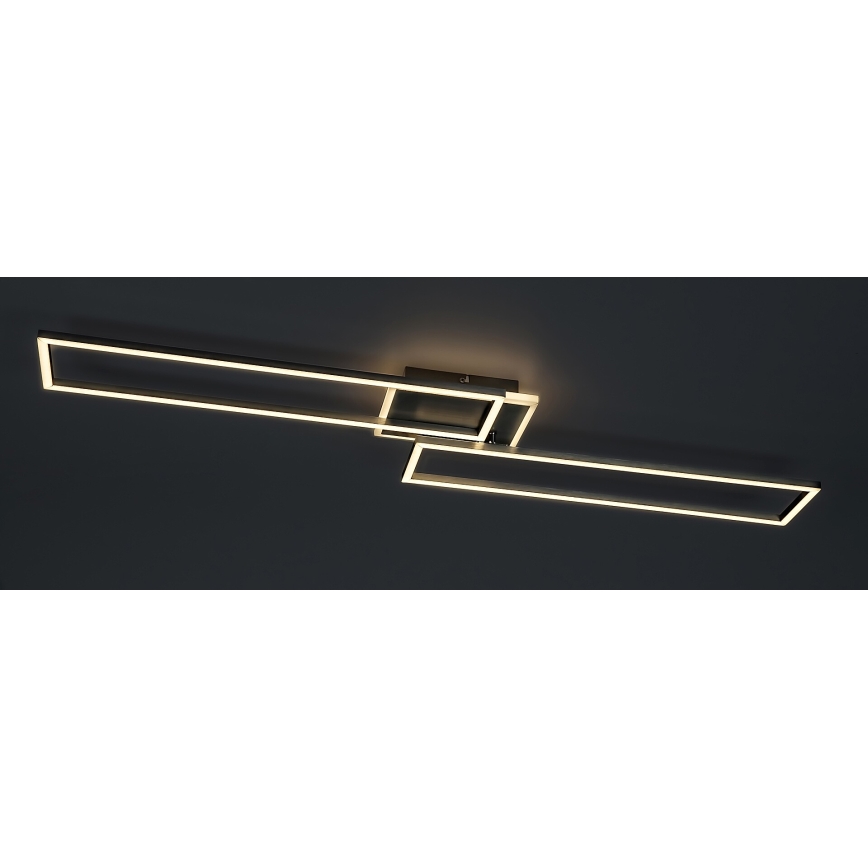 Rabalux - LED Prigušiva stropna svjetiljka LED/40W/230V 2700-6500K Wi-Fi Tuya mat krom + daljinski upravljač