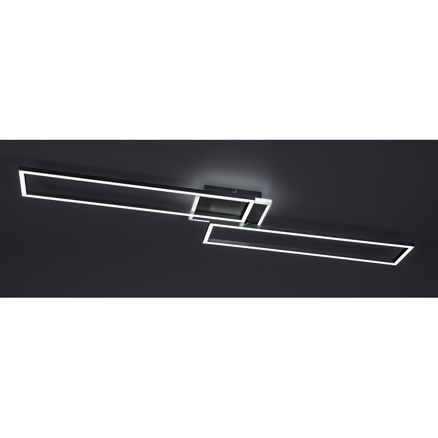 Rabalux - LED Prigušiva stropna svjetiljka LED/40W/230V 2700-6500K Wi-Fi Tuya mat krom + daljinski upravljač