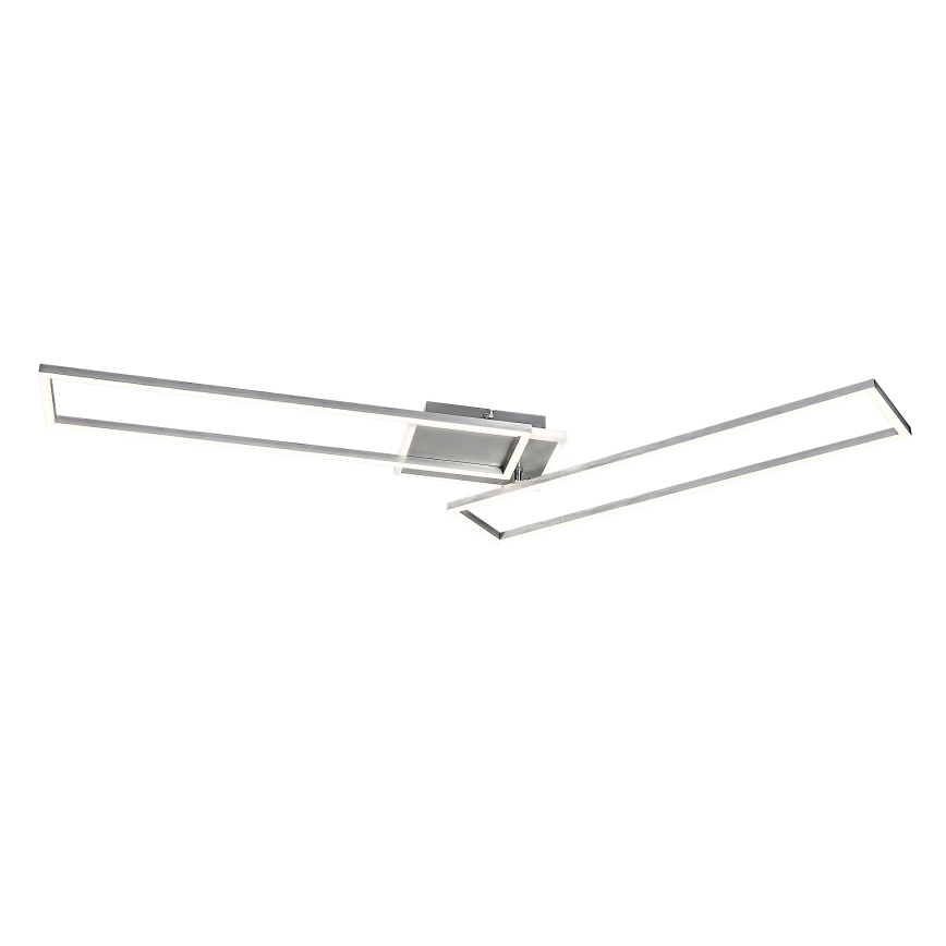Rabalux - LED Prigušiva stropna svjetiljka LED/40W/230V 2700-6500K Wi-Fi Tuya mat krom + daljinski upravljač