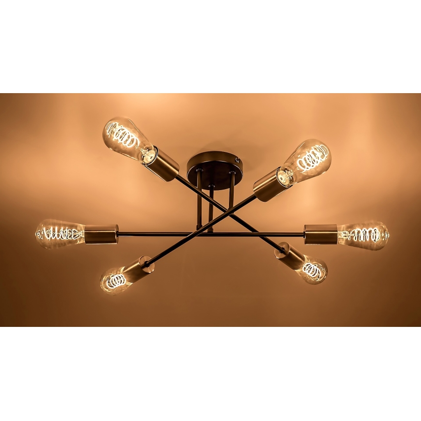 Rabalux - Nadgradni luster 6xE27/25W/230V