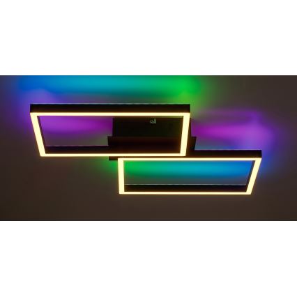 Rabalux - LED RGBW Prigušiva stropna svjetiljka LED/40W/230V 2700-6500K + daljinski upravljač